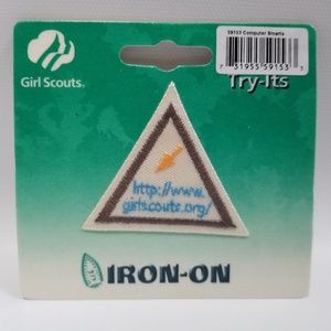 Computer Smarts Girl Scout Badge Try-Its Patch